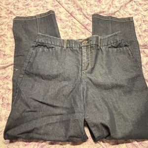 High Rise Blue Denim Jeans